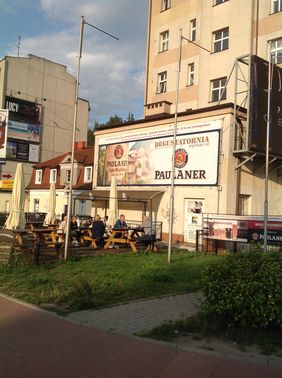 Zewnętrzna część degustatorni